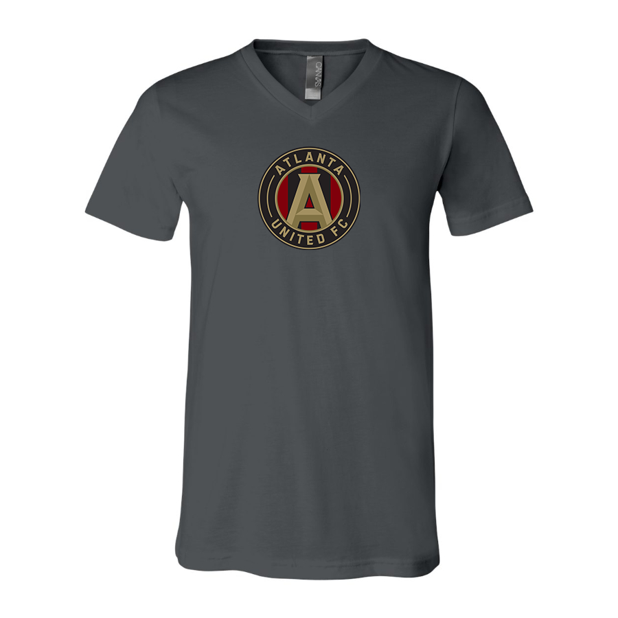 Men’s  Atlana United FC - BELLA + CANVAS - Jersey V-Neck Tee - 3005