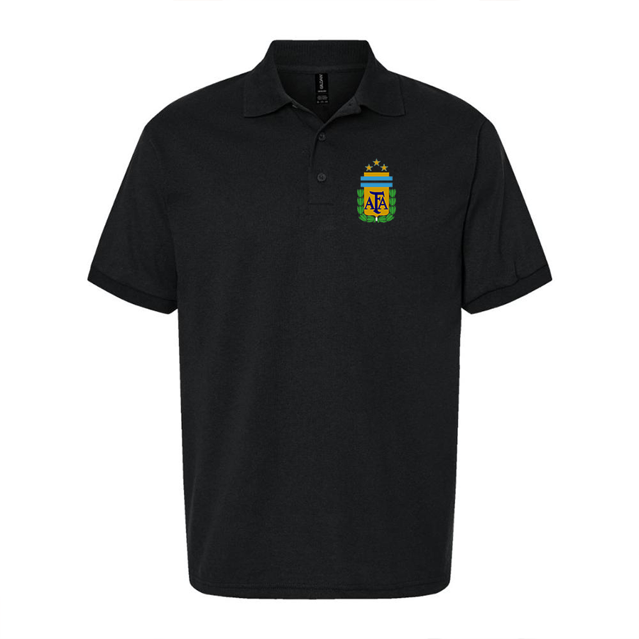 Men's Argentina National Soccer Team Dry Blend Polo
