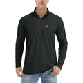 Men’s  D.C. United FC - Lightweight Quarter-Zip Athletic Shirt – Long Sleeve Performance Wear