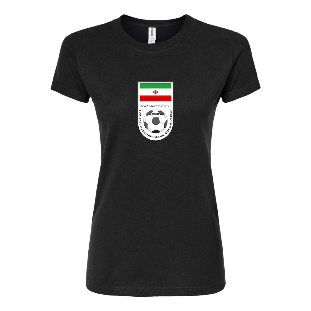Women’s Iran National Soccer Team Round Neck T-Shirt