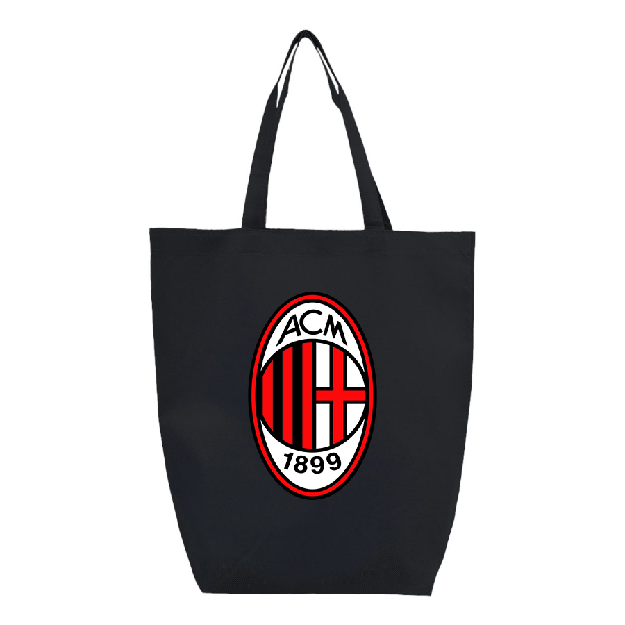 AC Milan Soccer-  Q-Tees - Non-Woven Gusset Bottom Tote - Q1251