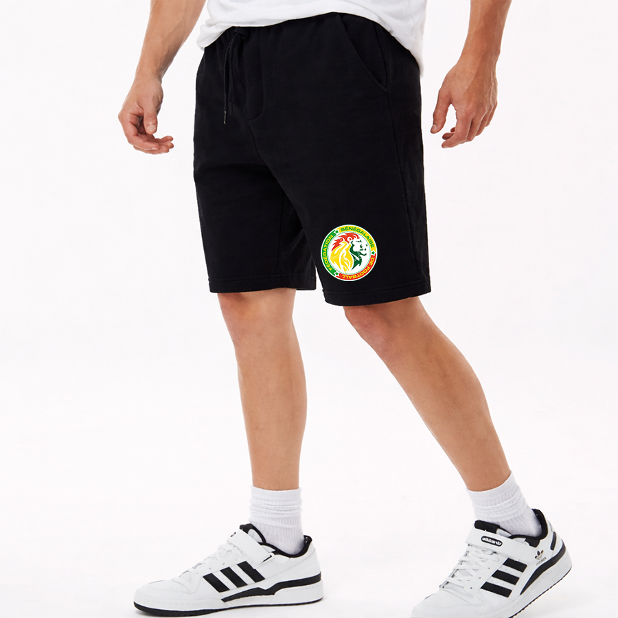 Men's Senegal National Soccer Team Athletic Fleece Shorts