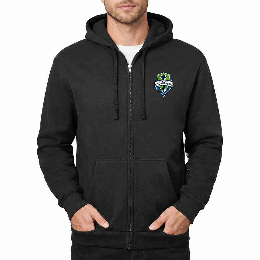 Men's Seattle Sounders FC Zipper Hoodie