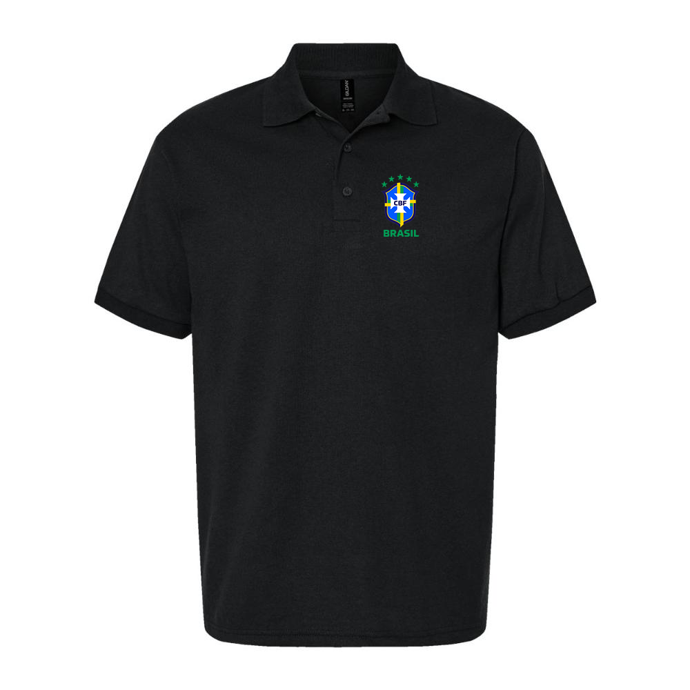 Men's Brasil National Soccer Team Dry Blend Polo