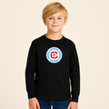 Youth Kids Chicago Fire Soccer Long Sleeve T-Shirt
