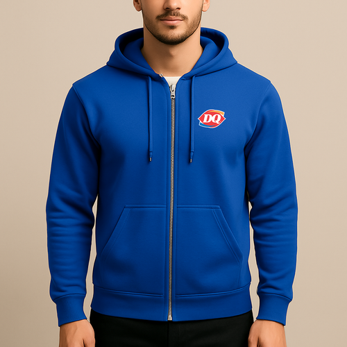 Men's DQ Dairy Queen  Zipper Hoodie