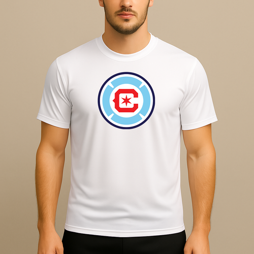 Men's Chicago Fire Soccer Polyester T-Shirt