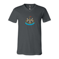 Men’s Newcastle United FC - BELLA + CANVAS - Jersey V-Neck Tee - 3005