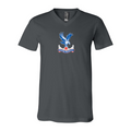 Men’s  Crystal Palace F.C - BELLA + CANVAS - Jersey V-Neck Tee - 3005