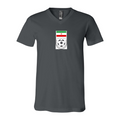 Men’s Iran National Soccer Team - BELLA + CANVAS - Jersey V-Neck Tee - 3005