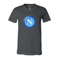 Men’s  Napoli FC  - BELLA + CANVAS - Jersey V-Neck Tee - 3005
