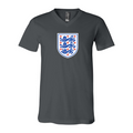 Men’s England National Football Team - BELLA + CANVAS - Jersey V-Neck Tee - 3005