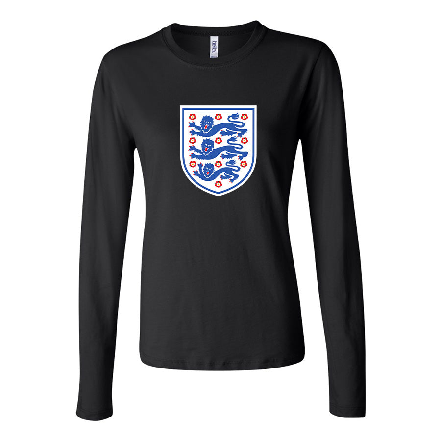 Women's England National Football Team Long Sleeve T-Shirt