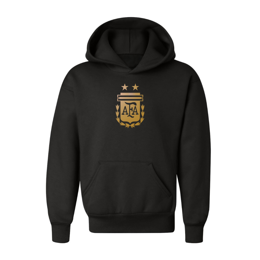 Youth Kids Brazil Soccer Pullover Hoodie