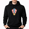 Men's Croatia National Soccer Team Pullover Hoodie