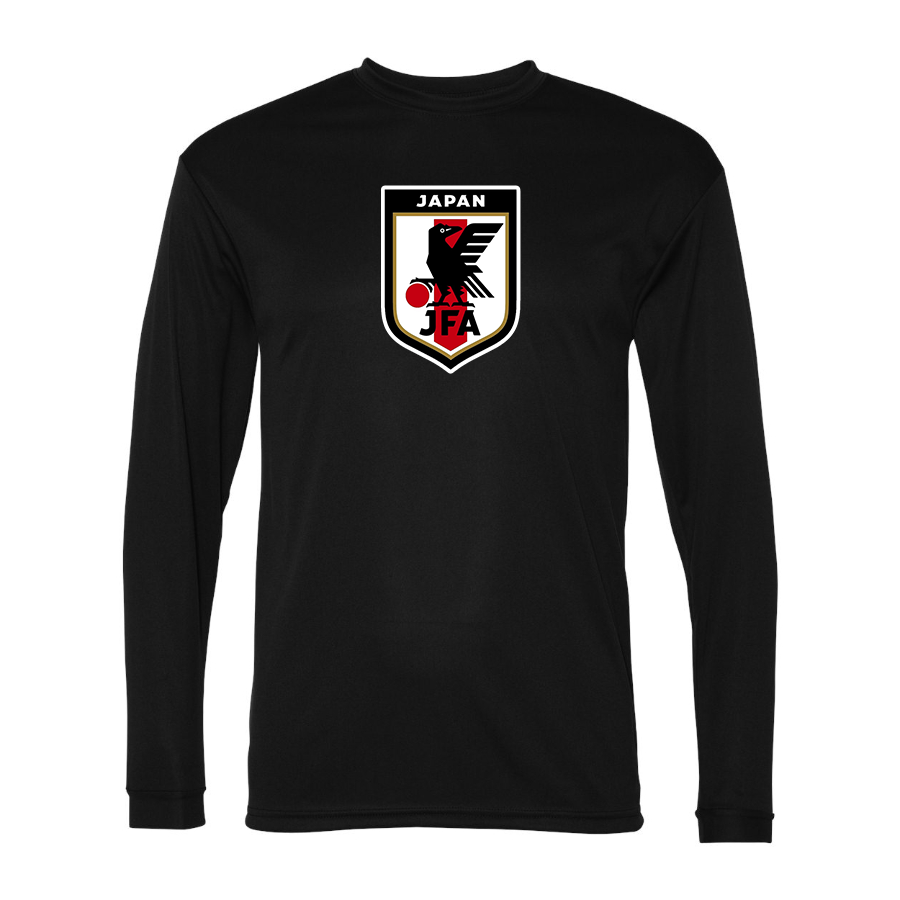 Men’s  Japan National Soccer Team - C2 Sport - Performance Long Sleeve T-Shirt - 5104