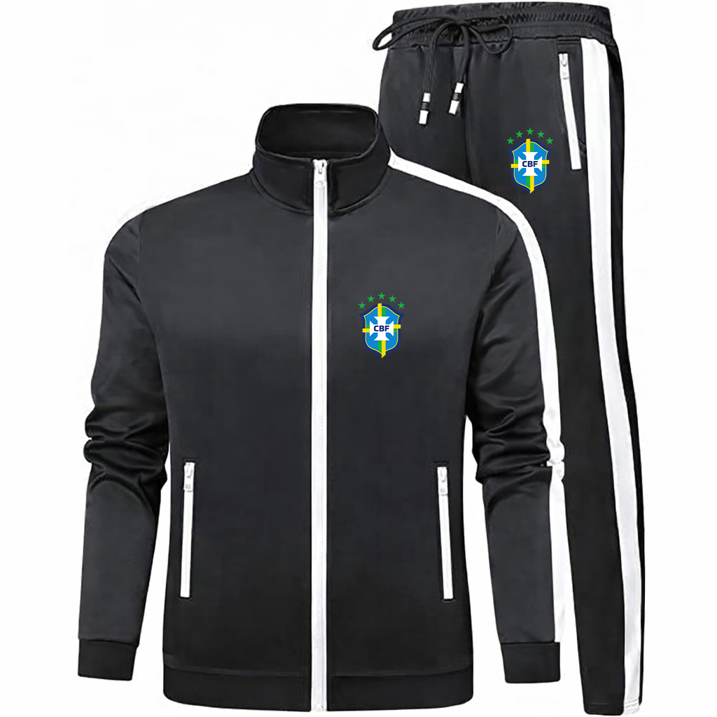 Men's Brazil National Soccer Team Dri-Fit TrackSuit