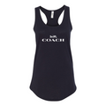 Women's Coach Racerback Tank Top