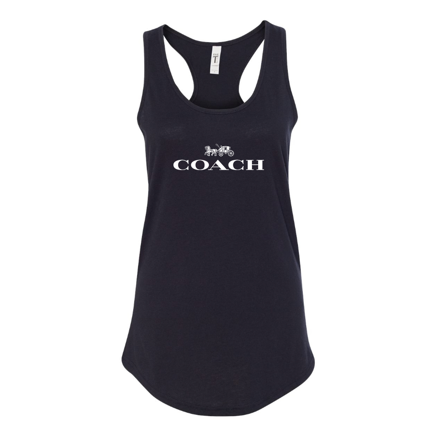 Women's Coach Racerback Tank Top
