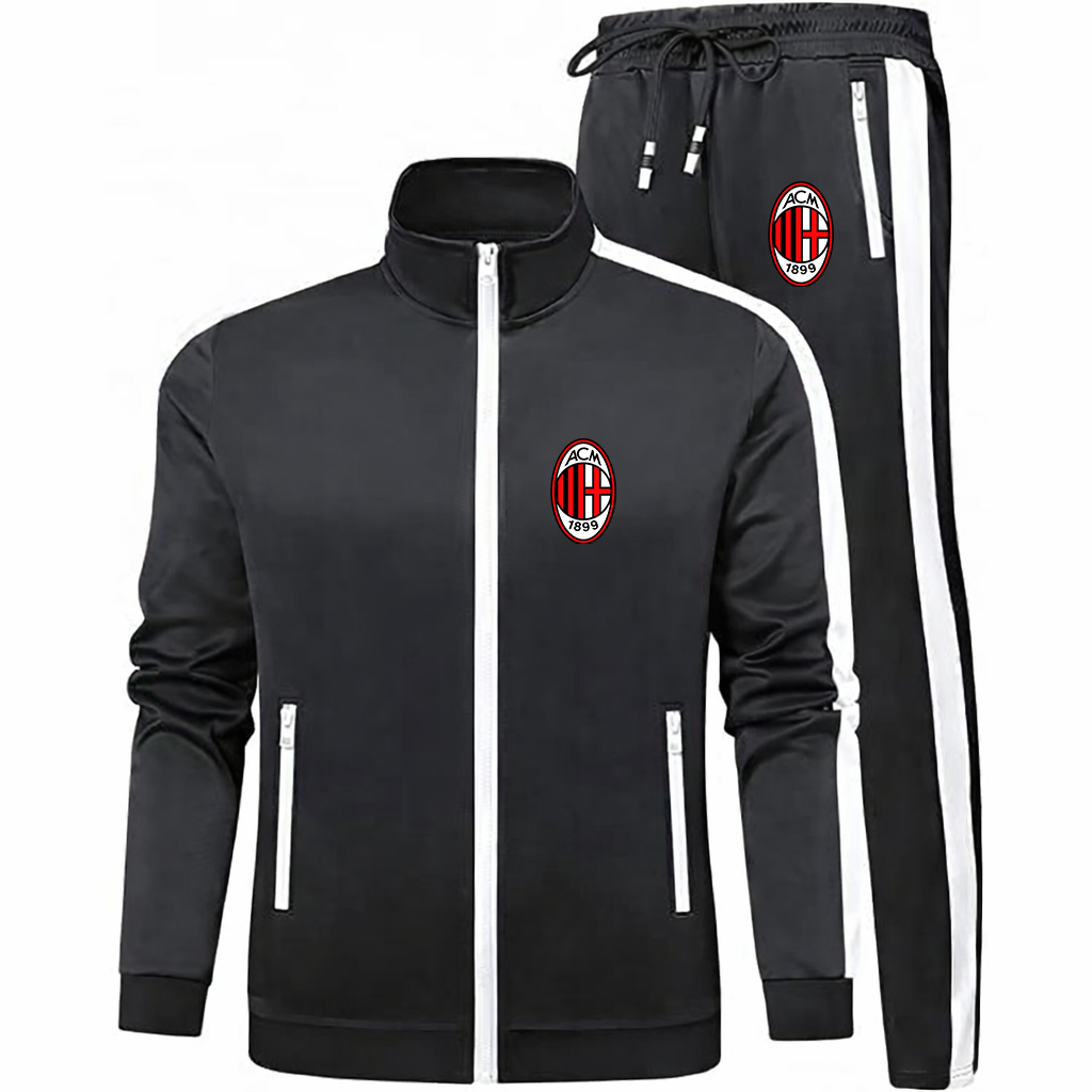 Men's AC Milan Soccer Logo Dri-Fit TrackSuit