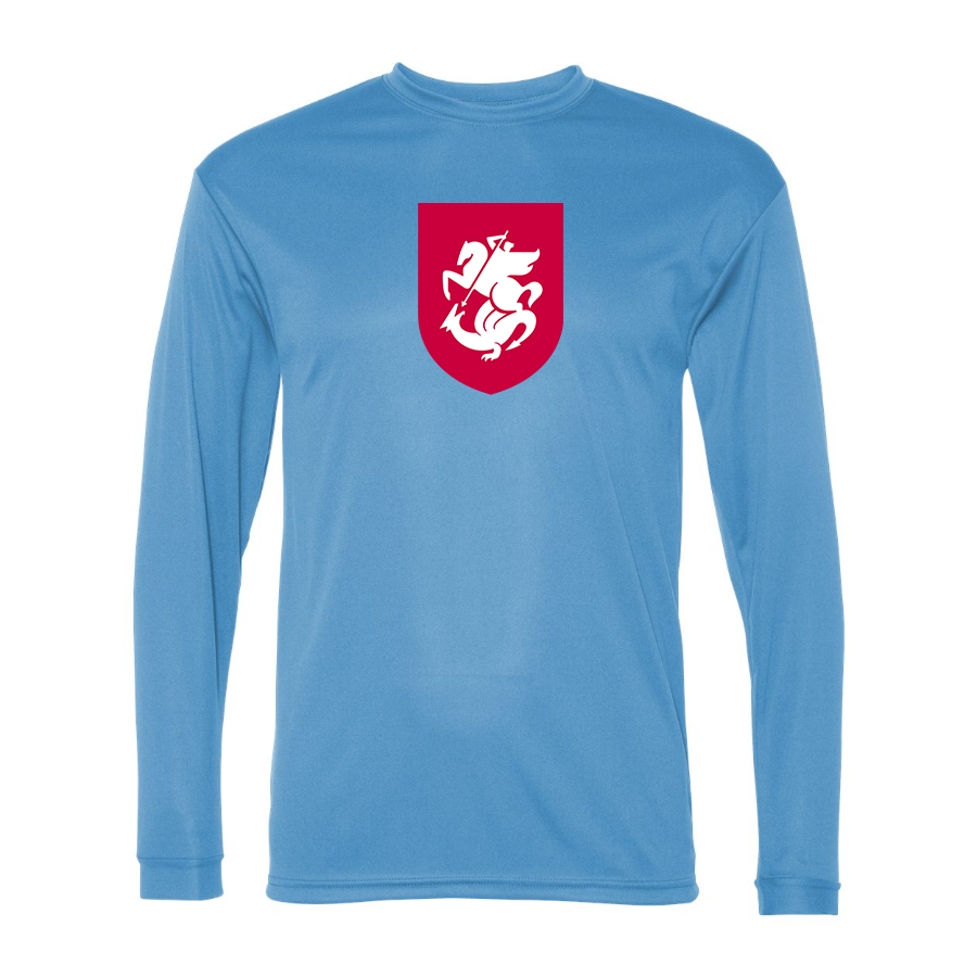 Men’s Georgia National Soccer Team - C2 Sport - Performance Long Sleeve T-Shirt - 5104