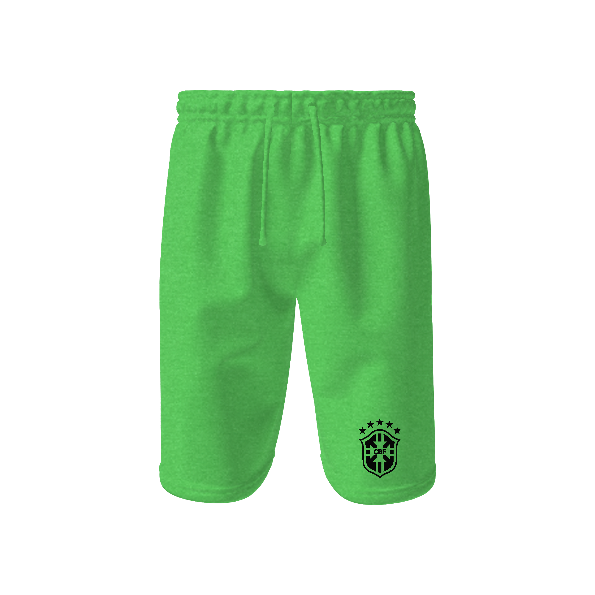 Men's Brazil Soccer Athletic Fleece Shorts