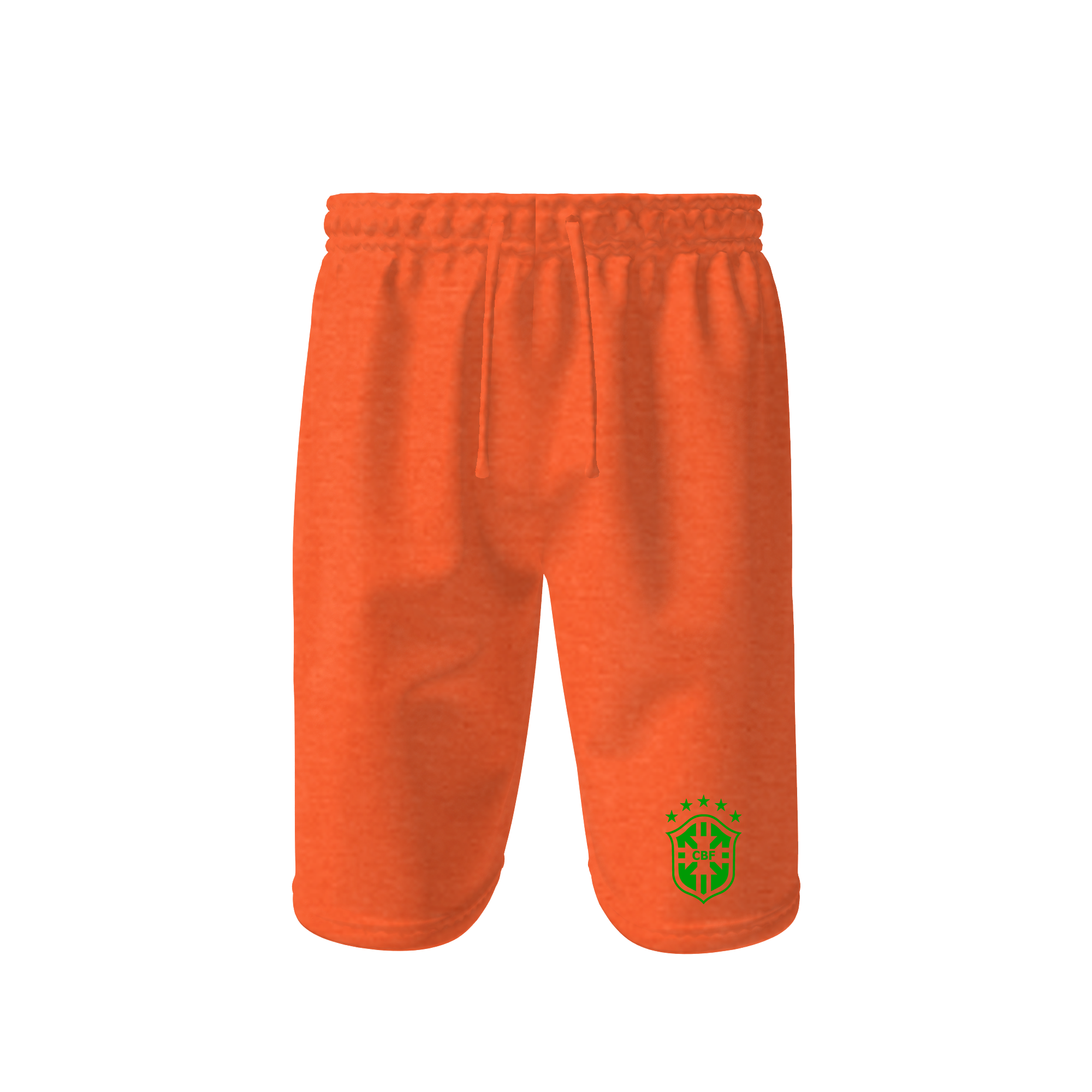 Men's Brazil Soccer Athletic Fleece Shorts