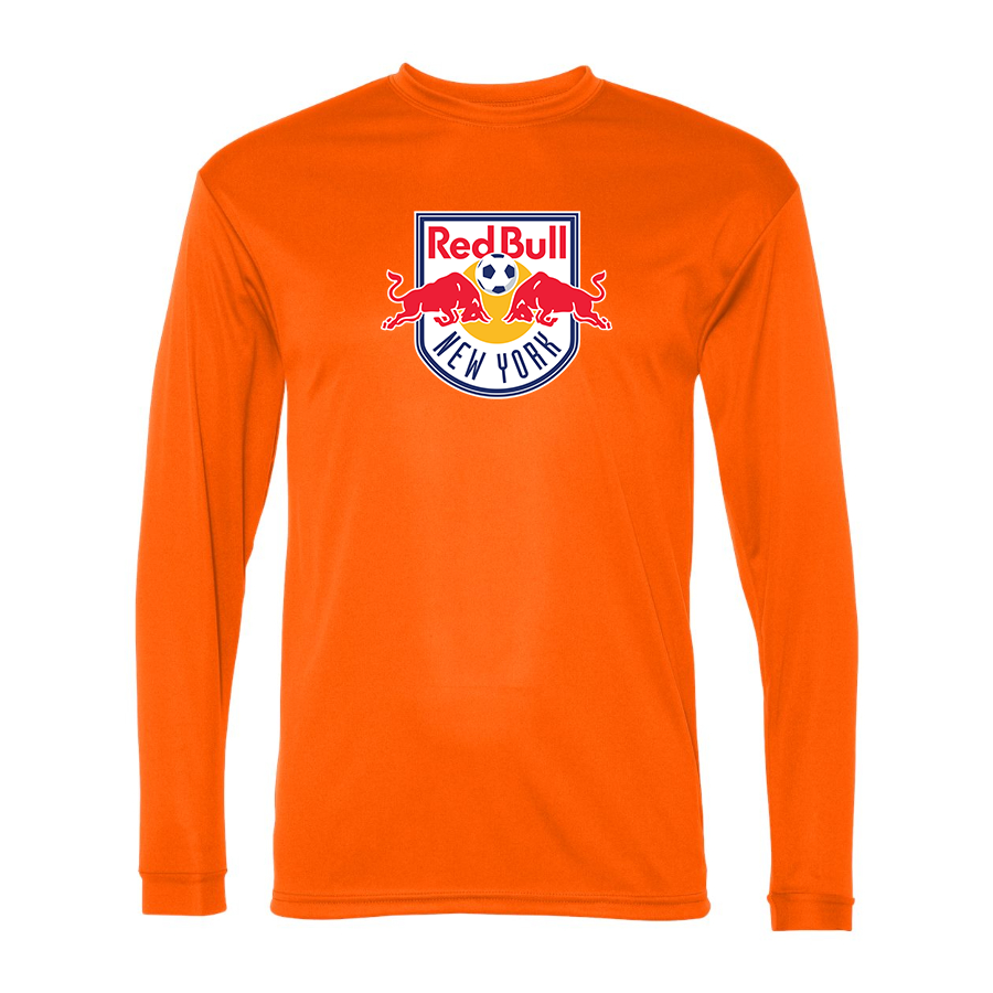 Men’s  New York Red Bulls FC - C2 Sport - Performance Long Sleeve T-Shirt - 5104