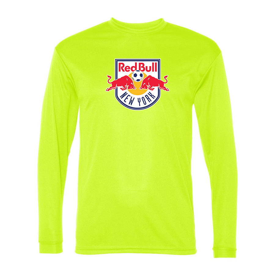 Men’s  New York Red Bulls FC - C2 Sport - Performance Long Sleeve T-Shirt - 5104