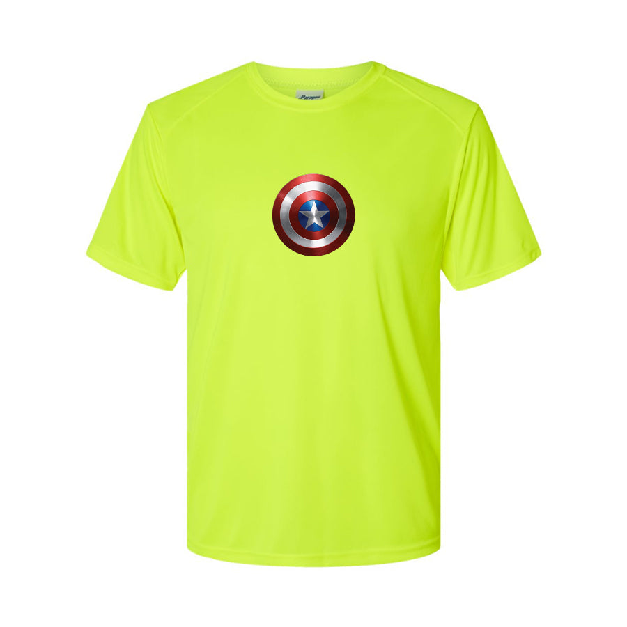 Men's Captain Apmerica Polyester T-Shirt
