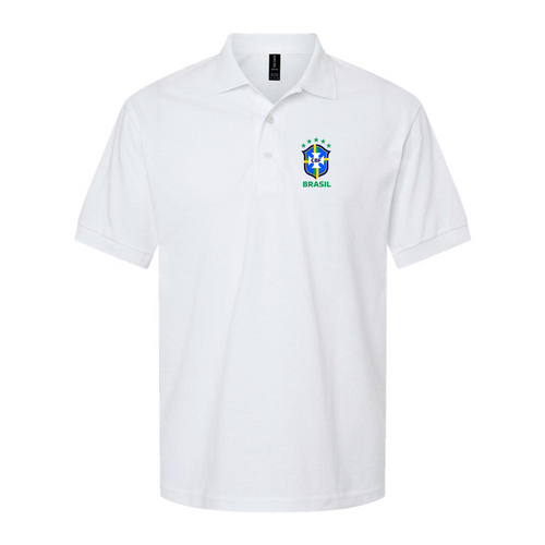Men's Brasil National Soccer Team Dry Blend Polo