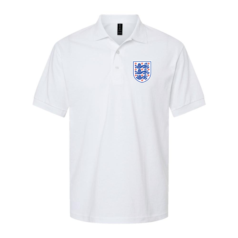 Men's England National Football Team Dry Blend Polo