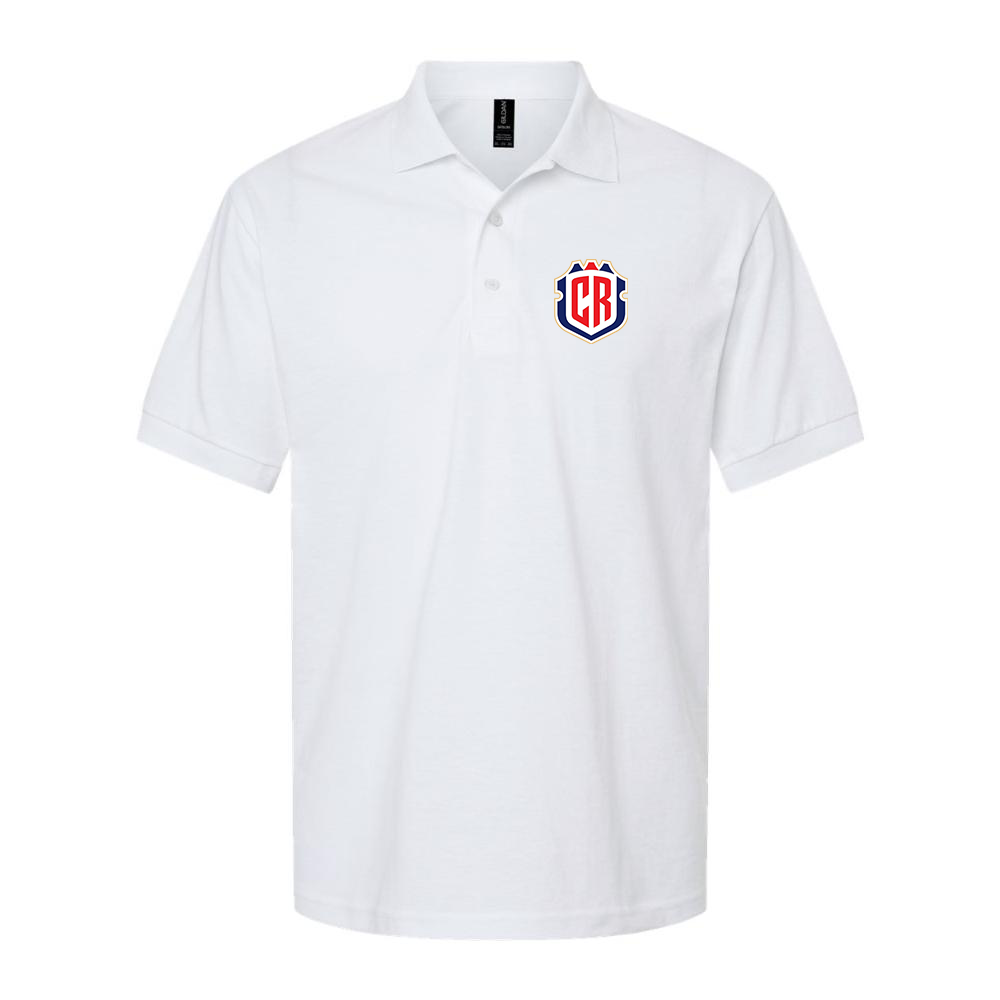 Men's Costa Rica National Soccer Team Dry Blend Polo