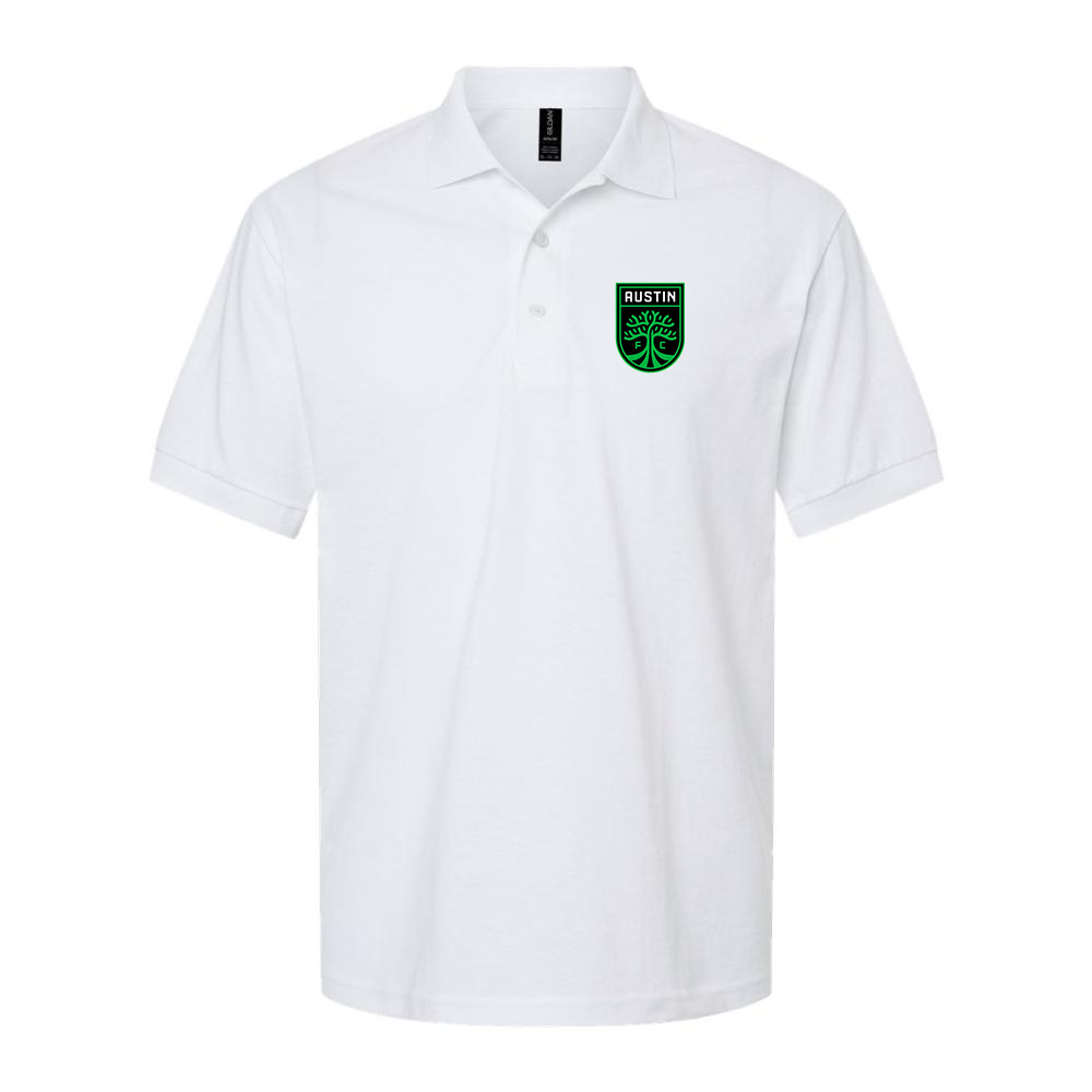 Men's Austin FC Dry Blend Polo